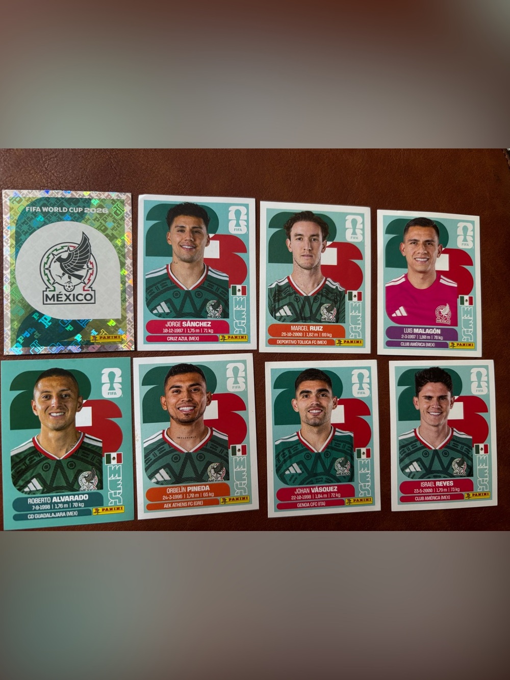 Panini FIFA World Cup 2026 Sticker Backs - Black & White